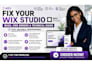 fix your wix studio bugs, cms errors and technical issues